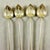 Sterling Silver Highball or Iced Tea Heart Leaf Bowl Stirring Straws, Set of 4 For Sale - Image 4 of 11