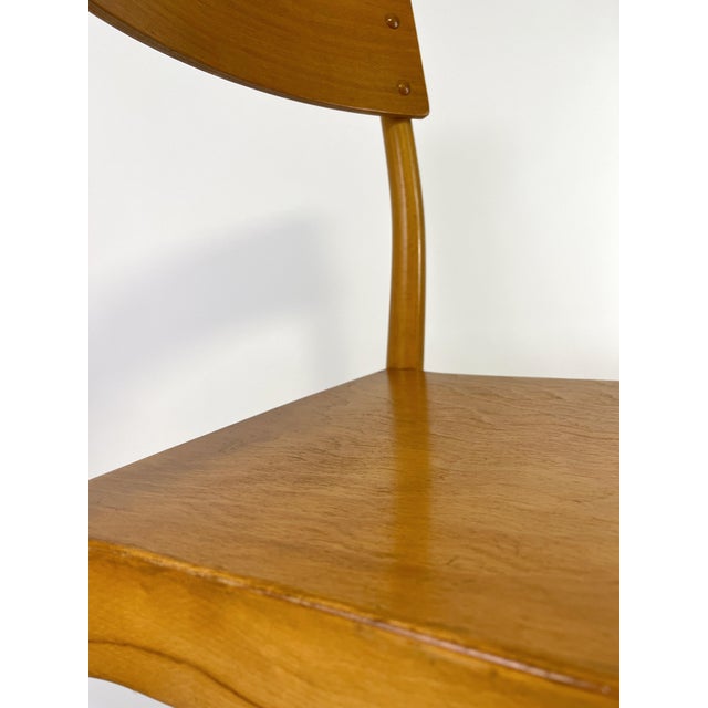Set of Scandinavian Chairs by Peter Hvidt and Orla Nielsen for Fritz Hansen, Denmark, 1950s For Sale - Image 6 of 11