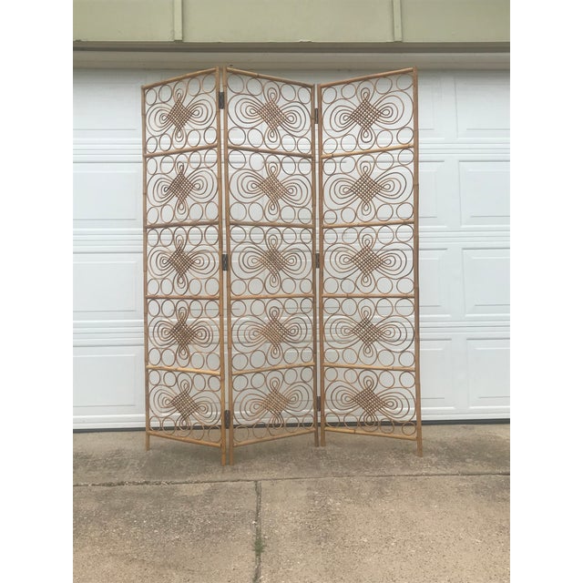 Vintage Boho Chic 3 Panel Divider Chairish