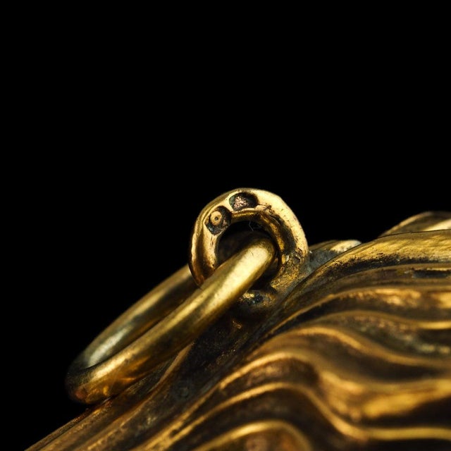 Antique Silver Gilt Heart Perfume Bottle, 1800s For Sale - Image 17 of 18
