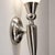 Mid 20th Century Art Deco Sconces Metal and Glass Wall Lights - Pair For Sale - Image 6 of 9