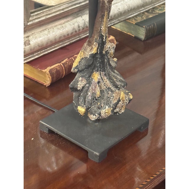 Transitional Late 20th Century Italian Architectural Element Lamps - a Pair For Sale - Image 3 of 7