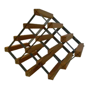 Industrial Tabletop Wine Rack
