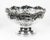 Vintage Large Silver Plated Punch Bowl Cooler with Floral Decoration For Sale - Image 12 of 13
