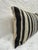Turkish Hemp Pillow Cushion Natural Beige Black Pillow Cushion Cover 16" x 24" For Sale - Image 4 of 4