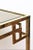 Metal Vintage Italian Brass and Glass Greek Key Nesting Tables Set of 3, 1970's For Sale - Image 7 of 10