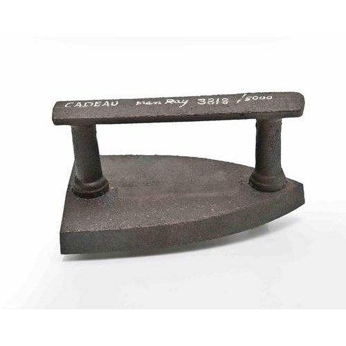 1970s Man Ray, Cadeau Sculpture, 1974, Copper For Sale - Image 5 of 7