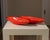 1960s Mid-Century Modern California Pottery Red Boat Bowls With Gold Trim - A Pair For Sale - Image 5 of 11