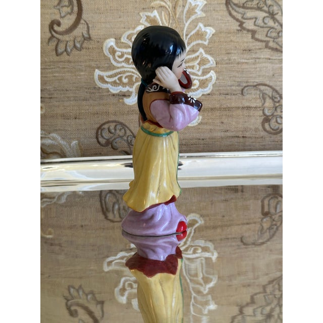 Wildwood Accents Hand Painted Chinese Figurines For Sale - Image 12 of 12