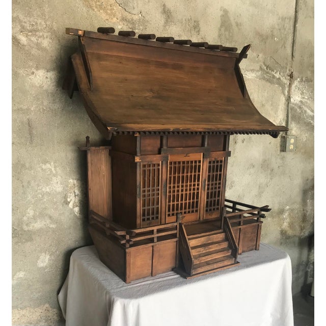 Vintage Showa Era Japanese Kamidana Shinto Shrine For Sale - Image 4 of 18