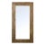 Salvaged Wood Strip Large Mirror For Sale - Image 4 of 8