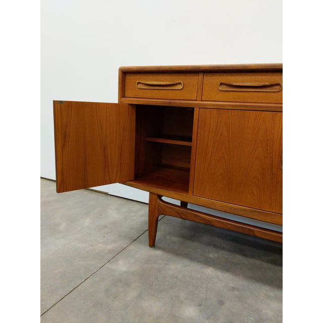 Vintage Mid Century Modern Teak Credenza by G Plan For Sale - Image 9 of 12