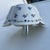 Blue Floral porcelain Candy or Trinket Dish This has the Bleuets" (Cornflower) pattern. It is characterized by delicate...