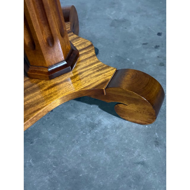 Antique American Empire Library Writing Desk For Sale In Phoenix - Image 6 of 11