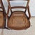 Wood Antique Walnut Victorian Spindle Back Cane Seat Dining Chairs Set of 6 For Sale - Image 7 of 18