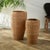 This set of tall seagrass planters are tightly woven around a wire metal frame. This warm, natural look in an overscaled...