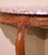 French 18th Century French Louis XV Oak Corner Console With Marble Top For Sale - Image 3 of 8