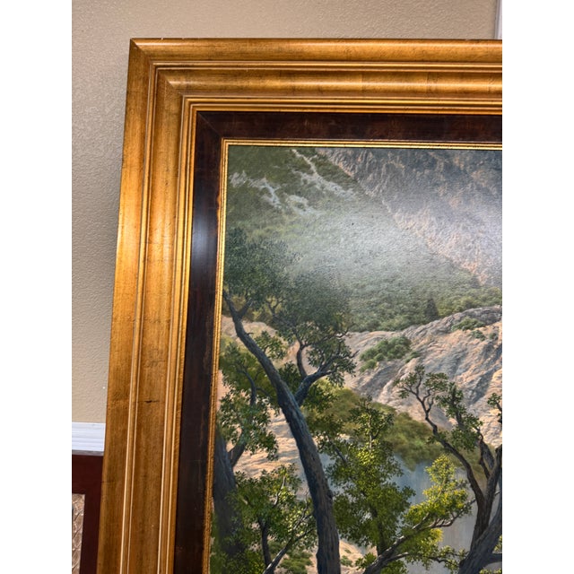 2000 - 2009 Wendell Brown Yosemite Splendor Oil Painting, Signed For Sale - Image 5 of 12