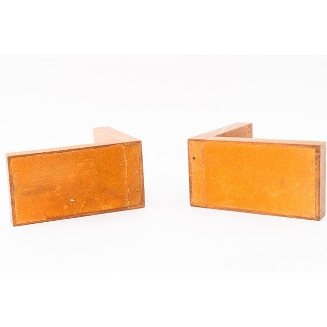 Art Deco Carved Bookends, 1920s, Set of 2 For Sale - Image 12 of 13