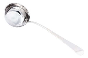 Vintage Silver Soup Ladle