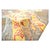 Persian Oushak Wool 8x11 Grey, Red, & Yellow Handmade Area Rug #1143973 For Sale - Image 10 of 10