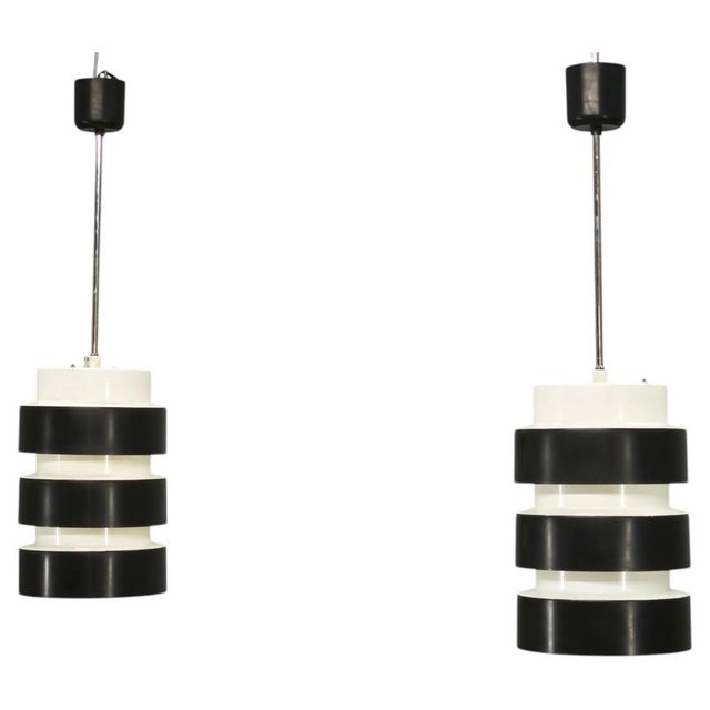 Mid-Century Modern Pendant Lights from Drupol, Czechoslovakia, 1960s, Set of 2 For Sale - Image 14 of 14