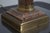Stone Vintage Paul Hansen Brass & Faux Marble Tall Lamp For Sale - Image 7 of 10