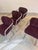 Cantilever Chair in Chrome with Purple Upholstery by Gastone Rinaldi For Sale - Image 9 of 11
