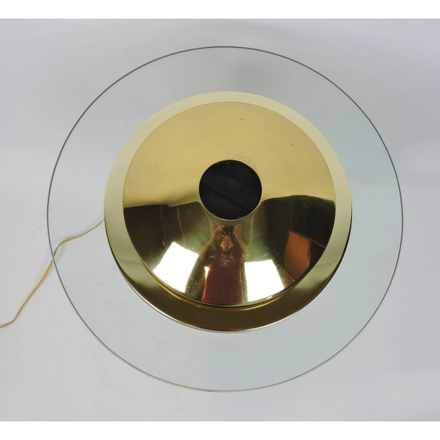 Postmodern 1980s Robert Sonneman Postmodern Saturn Desk Lamp For Sale - Image 3 of 12