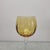 Amber Crystal Wine Glasses, 1950s, Set of 6 For Sale - Image 4 of 7