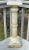 Antique Victorian - Art Deco Era Alabaster Rotating Stone Pedestal Fern Stand For Sale - Image 15 of 16