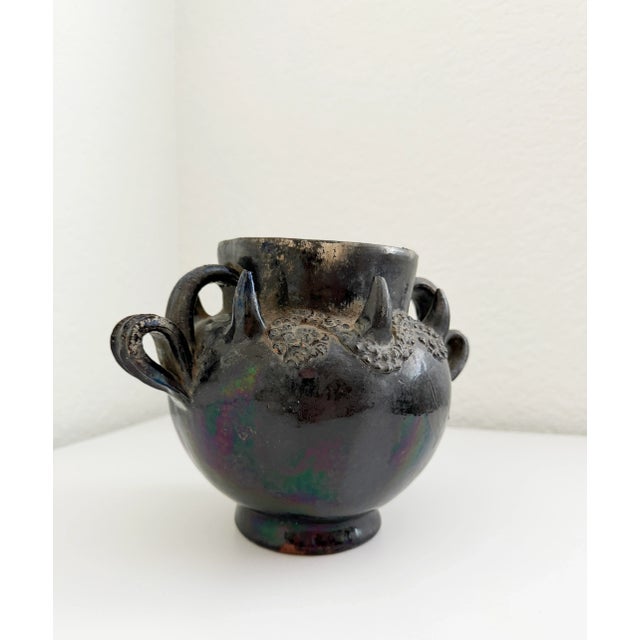Antique Mexican Spanish Colonial Clay Pot, Early 20th Century For Sale In Sacramento - Image 6 of 12