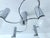 1970s Vintage Helix Ceiling Light in Chrome from Cosack For Sale - Image 5 of 11