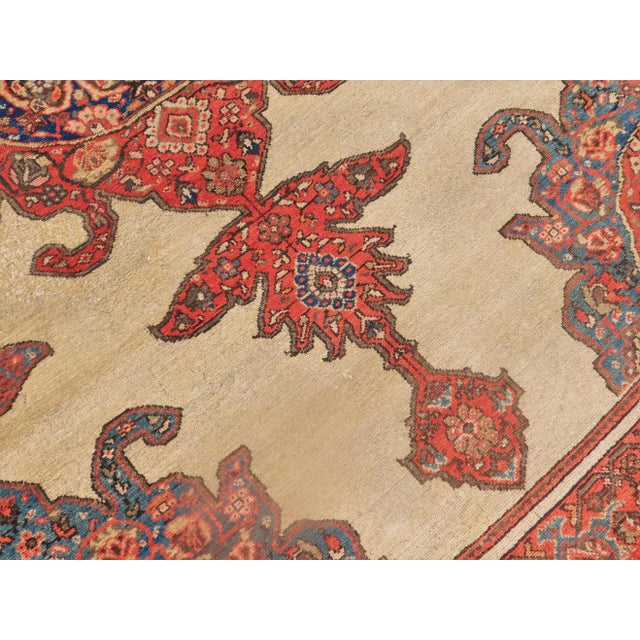 1880s Antique Persian, Malayer Rug-4’1’x6’11" For Sale In Los Angeles - Image 6 of 13