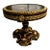 French Rococo Round Dining Table – Ornate Gold Leaf Details & Decorative Hand-Painted Inlays For Sale