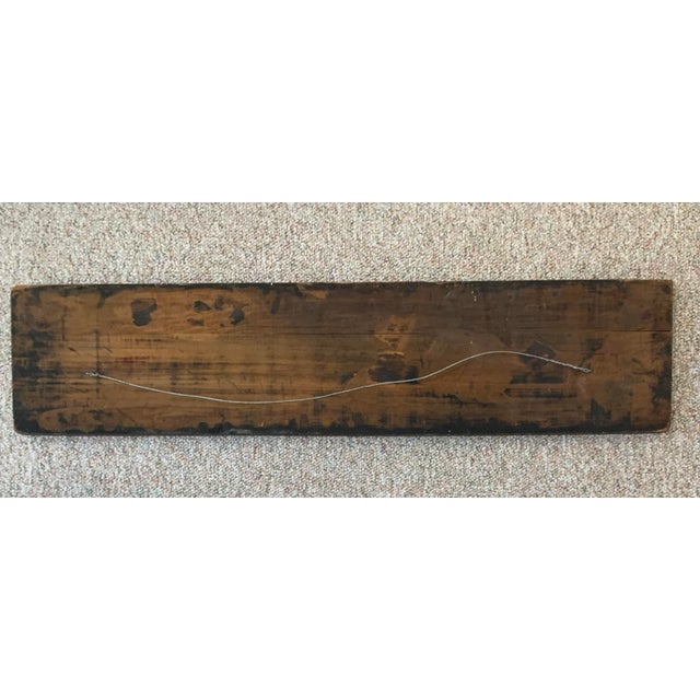 Traditional Mid 20th Century Carved Wood "Horse" Panel For Sale - Image 3 of 7
