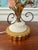 Mid 20th Century Hollywood Regency Alabaster Gilt Tole Table Lamp For Sale - Image 11 of 12