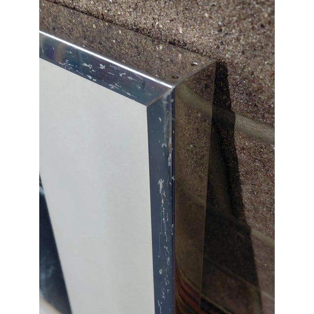 White Framed Signed J. Akston "Power Struggle on the Moon I, 1971" Acrylic on Paper For Sale - Image 8 of 10