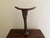 Contemporary Vintage East African Carved Wood and Leather Pastoralist Headrest Stool For Sale - Image 3 of 14