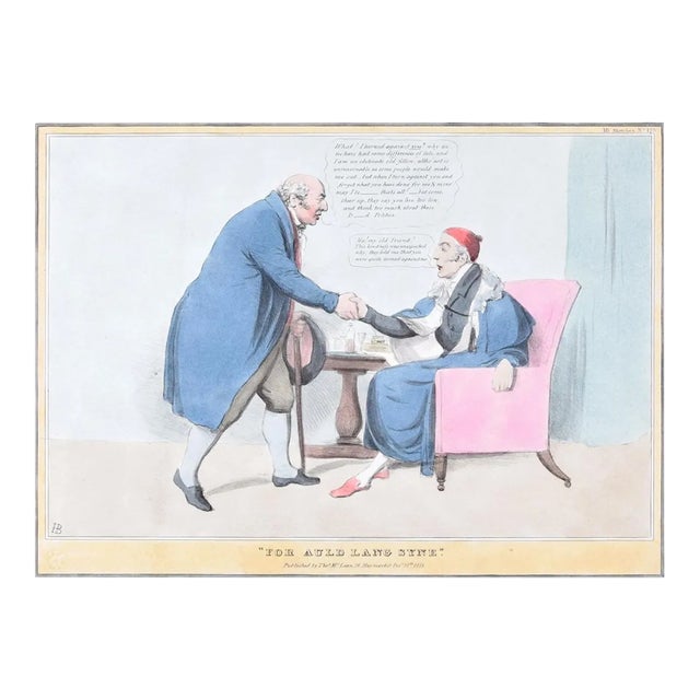 For Auld Lang Syne - Lithograph by J. Doyle - 1831 1831 For Sale