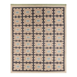 2020s Scandinavian Geometric Rug - 8'2'' X 10'4'' For Sale
