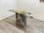 Beautiful multi color marble console table in good vintage condition