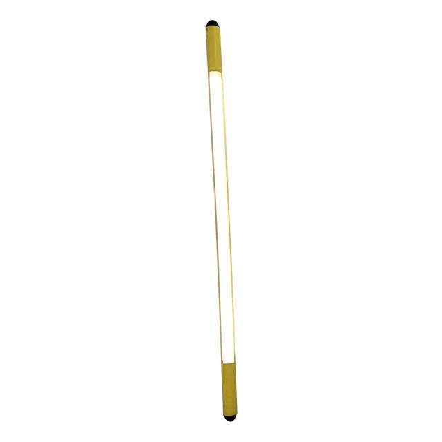 Large Yellow Neon Light from DIL, 1980s For Sale