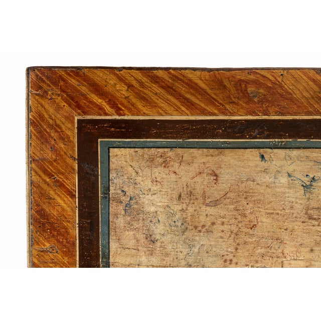 Wood Antique Italian Painted Commode, 1700s For Sale - Image 7 of 10