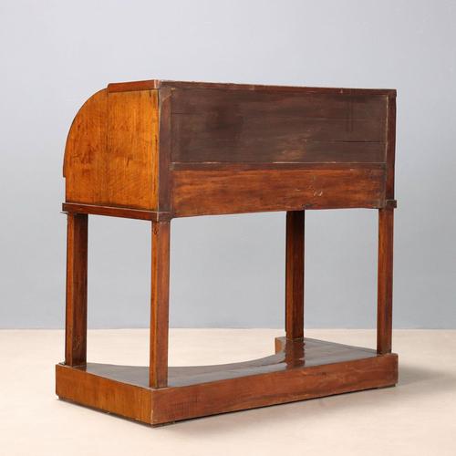 Empire Roller Desk in Walnut For Sale - Image 14 of 15