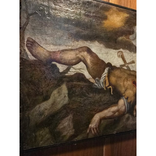 Antique 18th Century Old Master Painting For Sale - Image 4 of 9