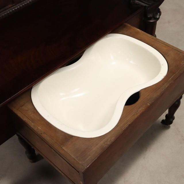 Wood Louis Philippe Mahogany Dressing Table For Sale - Image 7 of 12