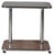 Wood Italian Trolley Table in Wood and Chromed Steel, 1980s For Sale - Image 7 of 7