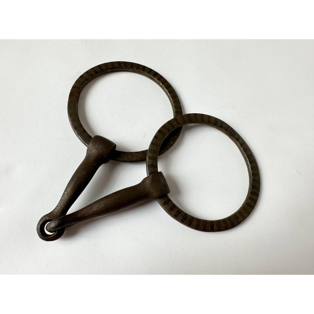 Late 19th Century 1900s Antique Horse Snaffle Bit For Sale - Image 5 of 7
