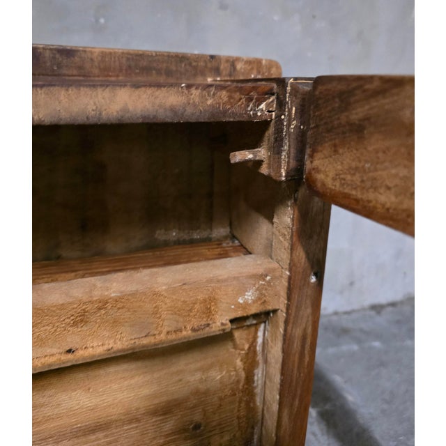 Wood 18th Century Provincial Walnut Writing Table For Sale - Image 7 of 10